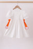 Tennessee go vols embroidery bow dress
