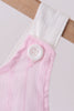 Pink bow smocked bloomer set