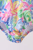 Tropical floral print swimsuit