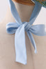 Green lemon print bow bonnet
