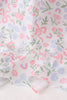 Pink floral smocked mom dress
