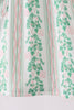 Green floral stripe pocket dress
