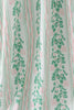 Green floral stripe dress (length 41.33in)
