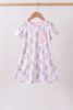 Pink all day adventure bamboo dress