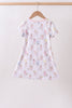 Pink all day adventure bamboo dress