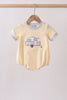 Khaki camper applique bubble