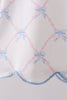 Blue bow ribbon print bloomer set
