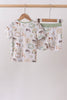 Farm animal bamboo pajama set