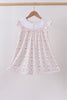Castle ice cream smocked ruffle dress