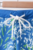 Ocean garden splash swim trunks