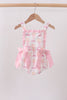 Pink bow castle ruffle bubble