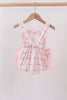 Pink bow castle ruffle bubble