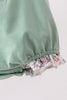 Sage Chicken Applique Bubble