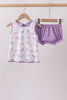 Purple Sea Turtle Bloomer Set