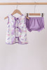 Purple Sea Turtle Bloomer Set