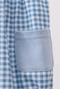 Blue Plaid Bubble