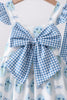 Blue Retro Floral Set