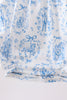Blue Castle Smocked Ruffle Bubble