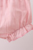 Pink Princess Embroidered Jacquard Bloomer Set