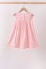 Pink Princess Embroidered Jacquard Dress