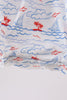 Blue Sailboat Smocked Bubble
