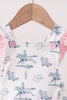 Pink Cowboy Ruffle Bubble