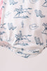 Pink Cowboy Ruffle Bubble