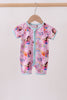 Pink Character Bamboo Romper