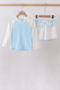 Blue Plaid UPF Swim Set