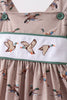 Green Mallard Embroidered Bloomer Set