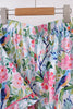 Pink Floral Bamboo Pajamas Women Set