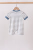 Blue Tool Applique Romper