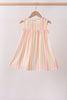 You're my sunshine embroidery Stripe Dress