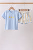 You're my sunshine embroidery Stripe Set