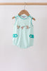 Green Mallard Plaid Embroidered Bubble