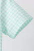 Green Mallard Plaid Embroidered Set