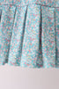Pink Bear Floral Applique Skorts Set