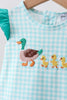 Green Mallard Embroidered Bloomer Set