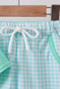 Green Apple Embroidered Set