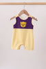 Purple LSU Tiger Applique Jon Jon