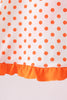 Orange Tennessee Dog Appliqué Set
