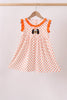 Orange Tennessee Dog Appliqué Dress