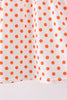 Orange Tennessee Dog Appliqué Dress