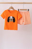 Orange Tennessee Dog Appliqué Set