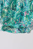 Green Lily Floral Bubble