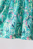 Green Lily Floral Bloomer Set