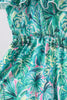 Green Lily Floral Jumpsuit
