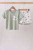 Green Dinosaur Set