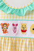 Mustard Honey Bear Embroidered Set