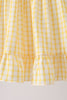 Mustard Honey Bear Embroidered Set